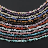 Natural Lapis Citrines Quartz Nugget Chip Beads for Necklace Jewelry Making