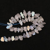 Natural Flash Labradorite Stone Nugget Loose Spacer Beads 15.5'' Strand