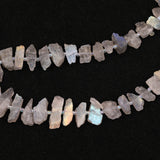 Natural Flash Labradorite Stone Nugget Loose Spacer Beads 15.5'' Strand