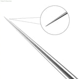 Stainless Steel Pottery Modeling Stick Acupressure Texture Clay Tool DIY Crafts