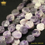 Mixed Stone 25mm Round Beads & Quartz Pendant DIY
