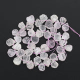 Natural Citrines Amethysts Qaurtz Australian Jades Slice Water Drop Beads