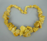 15.5in Freedom Shape Yellow Gems Stone Pendant Necklace