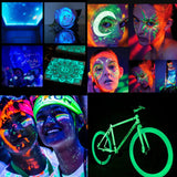 15-60g Fluorescent Pigment Luminous Paints Auto Glow Dark Acrylic Paints