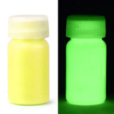 15-60g Fluorescent Pigment Luminous Paints Auto Glow Dark Acrylic Paints