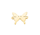 20Pcs/Lot Stainless Steel Butterfly Pendant Charms DIY Jewelry