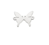 20Pcs/Lot Stainless Steel Butterfly Pendant Charms DIY Jewelry