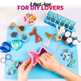 15.7x11.7 inch Silicone Waterproof Placemat Heat Insulation Table Mat