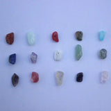 15 Natural Gemstone Chip Beads for DIY Jewelry Making