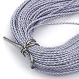 Braided Leather Rope Cord Jewelry Accessories 3 4 5 6mm Round Leather Cord