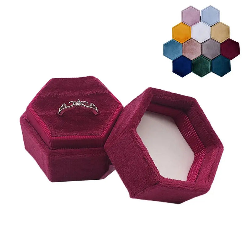 Double Ring Box for Wedding Ceremony