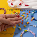 15 Colors Nature Stone Beads 300pcs for Jewelry Making DIY Set