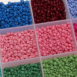 15 Colors Mini Beads DIY Jewelry Making with Container Box