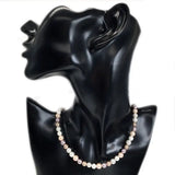 15 Colors Shell Pearls Necklace Natural Round Spacer Beads 15''