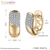 Geometric Gold-Color Big Hoop Earrings for Women Dropshipping/Wholesale