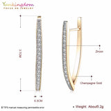 Geometric Gold-Color Big Hoop Earrings for Women Dropshipping/Wholesale