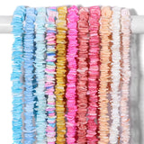 Colorful Slice Shell Beads for Jewelry Making DIY Bohemian Bracelet Necklace