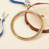 15 Gauge 16.4ft Square Copper Wire Half Hard Brass Wire for Jewelry Beading