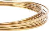 15 Gauge 16.4ft Square Copper Wire Half Hard Brass Wire for Jewelry Beading