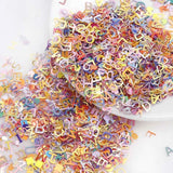 15g Letter Sequins Loose Nail Glitter Confetti