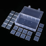 Adjustable Jewelry Earring Bead Holder Case