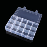 Adjustable Jewelry Earring Bead Holder Case