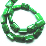15 Inch Green Jade Stone Loose Beads Jewelry Accessories DIY Items