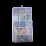 15 Rock Quartz Crystal Apatite Opal Tumbled Mineral Stone Reiki