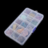 15 Rock Quartz Crystal Apatite Opal Tumbled Mineral Stone Reiki