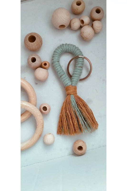 Set of 15 Macrame Keychain Gift for Birthdays, Weddings, Christenings