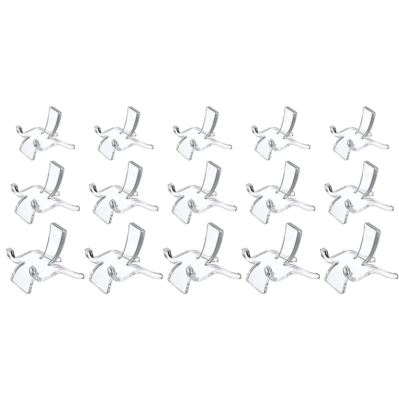 15 Pcs Acrylic Display Holder Collectibles Display Stands