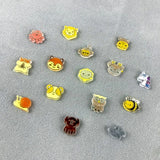 15 Pcs Animal Earring Resin Mold Silicone Pendant Mold DIY Crafts Mold