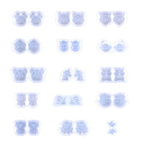 15 Pcs Animal Earring Resin Mold Silicone Pendant Mold DIY Crafts Mold