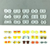 15 Pcs Animal Earring Resin Mold Silicone Pendant Mold DIY Crafts Mold
