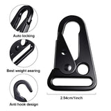 15 Pcs Olecranon Mouth Clip Sling Clasp for Outdoors Bag Backpack