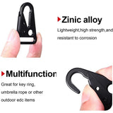 15 Pcs Olecranon Mouth Clip Sling Clasp for Outdoors Bag Backpack
