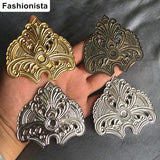 15 Pcs Metal Alloy Anadem 2 Hole Stamping, DIY Jewelry & Crafts Findings