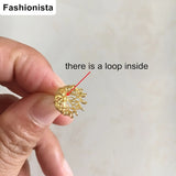 15 Pcs Multi-loop Bails Beads Hanger Charms Pendant Holders