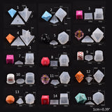 Irregular Dice Epoxy Resin Mold Multi-spec Silicone Mould DIY Crafts
