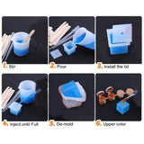 Irregular Dice Epoxy Resin Mold Multi-spec Silicone Mould