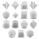 15 Shapes Irregular Dice Epoxy Resin Mold Multi-spec Silicone Mould