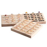 15 Slot Ring Display Organizer Tray Jewelry Storage