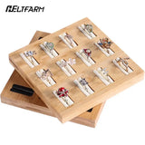 15 Slot Ring Display Organizer Tray Jewelry Storage