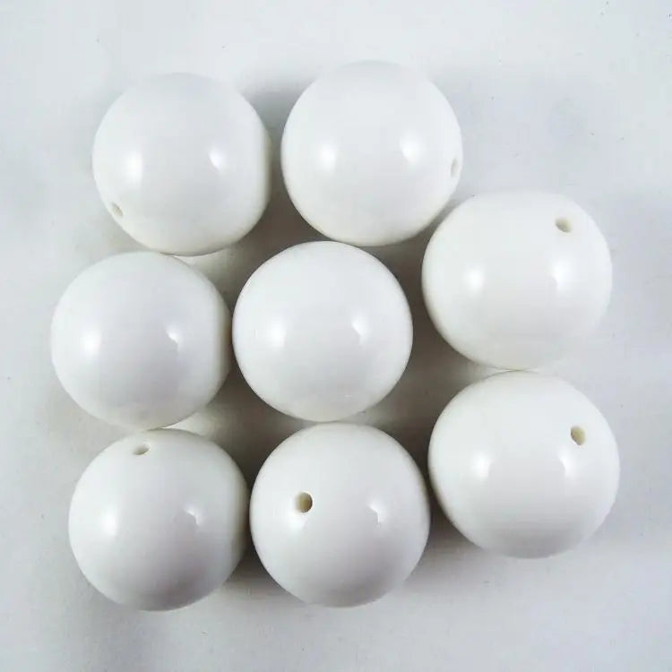5pcs Large 30mm Chunky Acylic Round Loose Beads DIY Necklace Jewelry Making