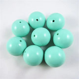 5pcs Large 30mm Chunky Acylic Round Loose Beads DIY Necklace Jewelry Making