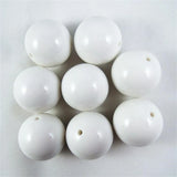 5pcs Large 30mm Chunky Acylic Round Loose Beads DIY Necklace Jewelry Making