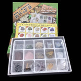 Mixed Rock Minerals Collection Set of 15 Pieces