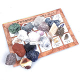 Mixed Rock Mineral Set - Smokey Quartz, Kyabite, Apatite, Sodalite, Selentite