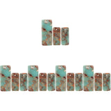 15 pcs Jade Charms for DIY Necklace Bracelet