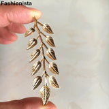 Tree Branch Metal Filigree Leaf for DIY Crafts 3D Leaves Decor